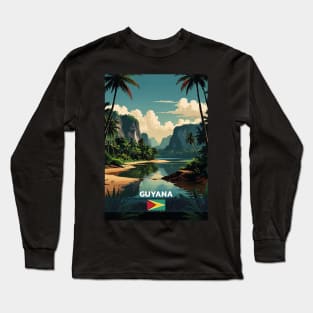 Guyana Travel Long Sleeve T-Shirt